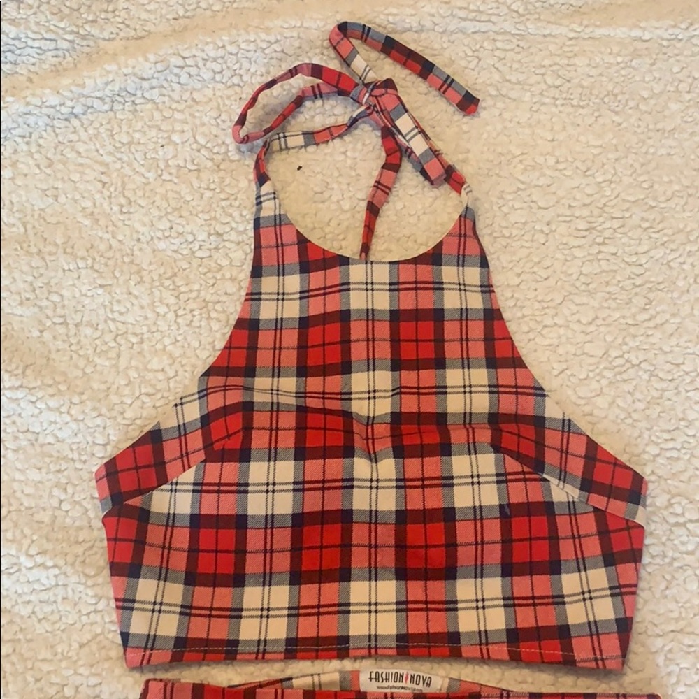 Checkered Two Piece Set - Picture 2 of 5